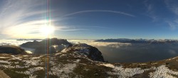 Archiv Foto Webcam Chäserrugg Churfirsten Toggenburg Panorama 07:00