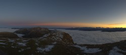 Archiv Foto Webcam Chäserrugg Churfirsten Toggenburg Panorama 19:00
