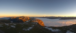 Archiv Foto Webcam Chäserrugg Churfirsten Toggenburg Panorama 17:00