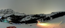 Archiv Foto Webcam Villars Gryon Diablerets Isenau Panorama 19:00