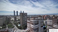 Archiv Foto Webcam Blick über die Stadt Madrid 13:00