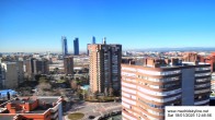 Archiv Foto Webcam Blick über die Stadt Madrid 11:00