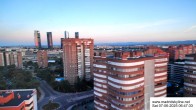 Archiv Foto Webcam Blick über die Stadt Madrid 05:00