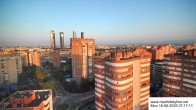 Archiv Foto Webcam Blick über die Stadt Madrid 06:00