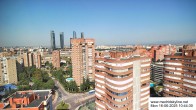Archiv Foto Webcam Blick über die Stadt Madrid 09:00