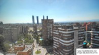 Archiv Foto Webcam Blick über die Stadt Madrid 15:00