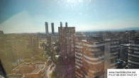 Archiv Foto Webcam Blick über die Stadt Madrid 17:00
