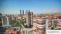 Archiv Foto Webcam Blick über die Stadt Madrid 11:00