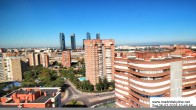 Archiv Foto Webcam Blick über die Stadt Madrid 09:00