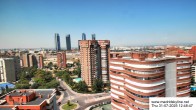 Archiv Foto Webcam Blick über die Stadt Madrid 11:00