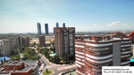 Archiv Foto Webcam Blick über die Stadt Madrid 13:00