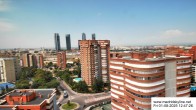 Archiv Foto Webcam Blick über die Stadt Madrid 11:00
