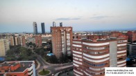 Archiv Foto Webcam Blick über die Stadt Madrid 06:00
