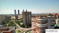 Archiv Foto Webcam Blick über die Stadt Madrid 13:00
