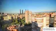 Archiv Foto Webcam Blick über die Stadt Madrid 01:00