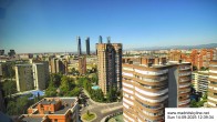 Archiv Foto Webcam Blick über die Stadt Madrid 11:00