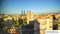 Archiv Foto Webcam Blick über die Stadt Madrid 08:00