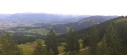 Archiv Foto Webcam Immenstadt: Mittag Gipfelblick 19:00