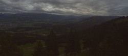 Archiv Foto Webcam Immenstadt: Mittag Gipfelblick 19:00