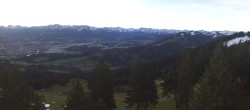 Archiv Foto Webcam Immenstadt: Mittag Gipfelblick 06:00