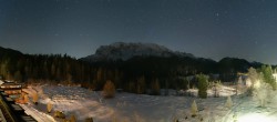 Archiv Foto Webcam Garmisch-Partenkirchen: Schloss Elmau 01:00