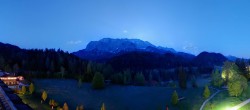 Archiv Foto Webcam Garmisch-Partenkirchen: Schloss Elmau 03:00