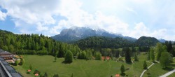 Archiv Foto Webcam Garmisch-Partenkirchen: Schloss Elmau 13:00