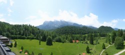 Archiv Foto Webcam Garmisch-Partenkirchen: Schloss Elmau 11:00