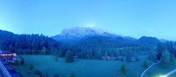 Archiv Foto Webcam Garmisch-Partenkirchen: Schloss Elmau 03:00