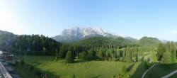 Archiv Foto Webcam Garmisch-Partenkirchen: Schloss Elmau 06:00