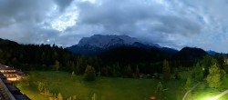 Archiv Foto Webcam Garmisch-Partenkirchen: Schloss Elmau 23:00