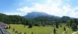 Archiv Foto Webcam Garmisch-Partenkirchen: Schloss Elmau 13:00