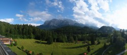 Archiv Foto Webcam Garmisch-Partenkirchen: Schloss Elmau 17:00