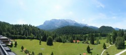 Archiv Foto Webcam Garmisch-Partenkirchen: Schloss Elmau 11:00