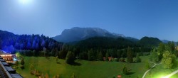 Archiv Foto Webcam Garmisch-Partenkirchen: Schloss Elmau 01:00