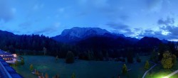 Archiv Foto Webcam Garmisch-Partenkirchen: Schloss Elmau 19:00