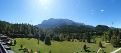 Archiv Foto Webcam Garmisch-Partenkirchen: Schloss Elmau 11:00