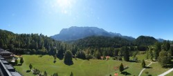 Archiv Foto Webcam Garmisch-Partenkirchen: Schloss Elmau 11:00