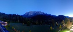 Archived image Webcam Schloss Elmau Luxury Spa Retreat 19:00
