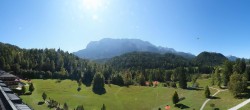 Archiv Foto Webcam Garmisch-Partenkirchen: Schloss Elmau 11:00