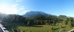 Archiv Foto Webcam Garmisch-Partenkirchen: Schloss Elmau 08:00