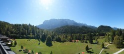 Archiv Foto Webcam Garmisch-Partenkirchen: Schloss Elmau 11:00