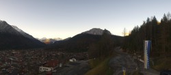 Archived image Webcam Mittenwald Panoramic view 05:00