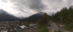 Archived image Webcam Mittenwald Panoramic view 09:00
