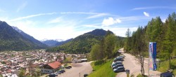 Archived image Webcam Mittenwald Panoramic view 11:00