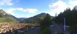 Archived image Webcam Mittenwald Panoramic view 17:00