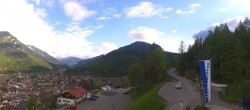 Archived image Webcam Mittenwald Panoramic view 17:00