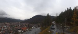 Archiv Foto Webcam Mittenwald Panoramablick 13:00