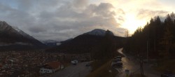 Archiv Foto Webcam Mittenwald Panoramablick 15:00