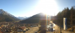 Archiv Foto Webcam Mittenwald Panoramablick 13:00